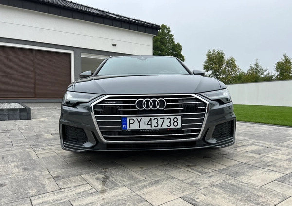 Audi A6 cena 232000 przebieg: 66000, rok produkcji 2018 z Poznań małe 301